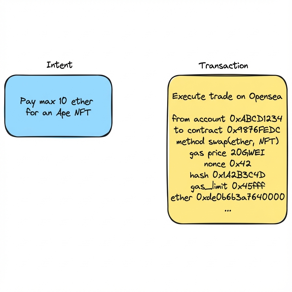 Intent to Transaction